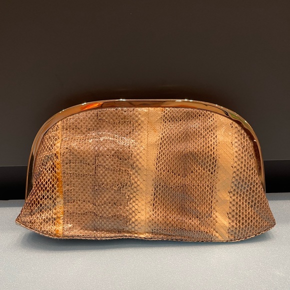 Reiss Real Python Shoulder Bag - Picture 4 of 5